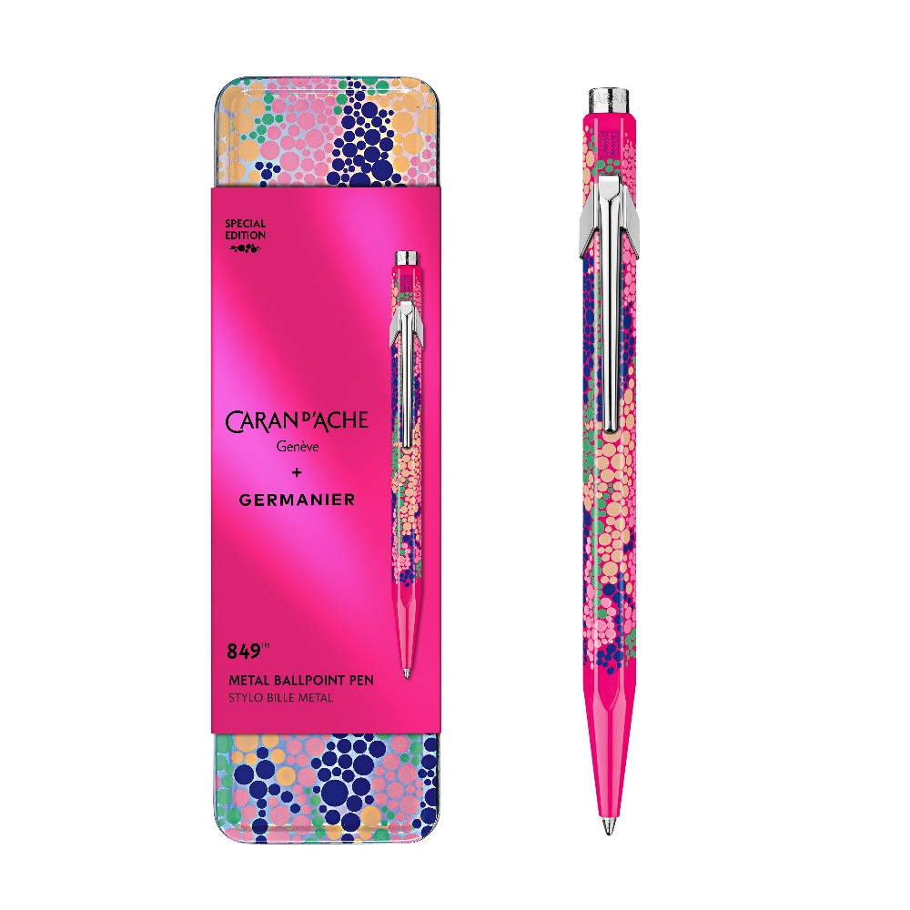 849 Limited Edition Germanier ballpoint pen - Caran d'Ache - Pink Fluo