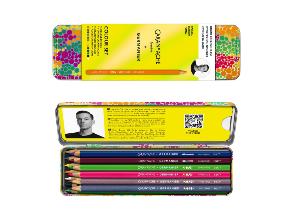 Zestaw kredek Limited Edition Germanier - Caran d'Ache - 13 szt.