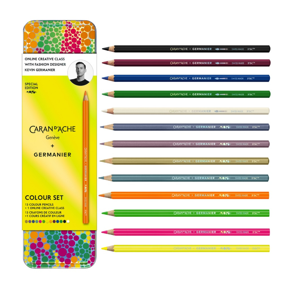 Set of Limited Edition color pencils - Caran d'Ache - 13 pcs.