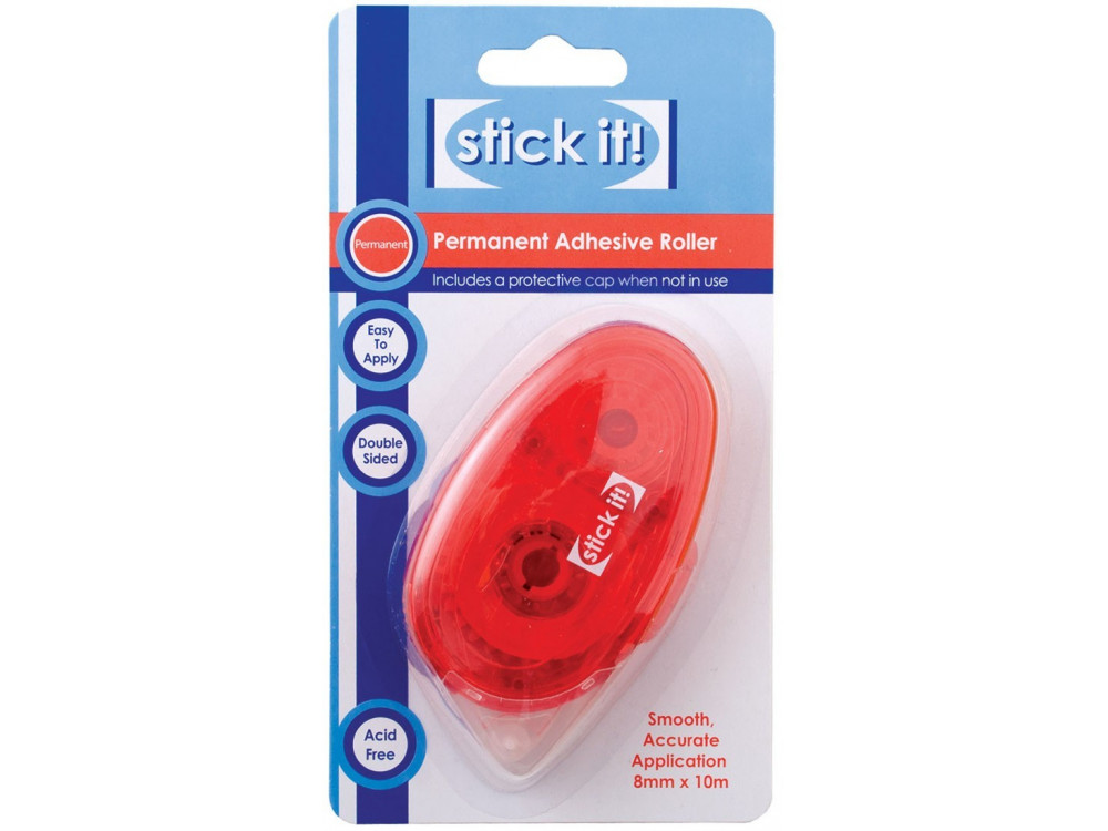 Double-sided permanent adhesive tape - Stick It! - 8 mm x 10 m