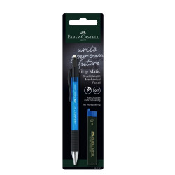 Mechanical pencil Grip Matic - Faber-Castell - Blue 0,7 mm