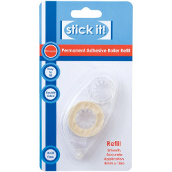 Double-sided Adhesive Permanent Refill - Stick It! - 8 mm x 10 m
