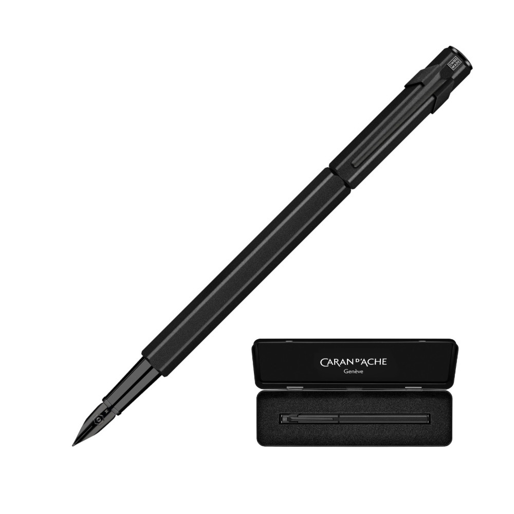 Pióro wieczne 849 z etui - Caran d'Ache - Black Code F