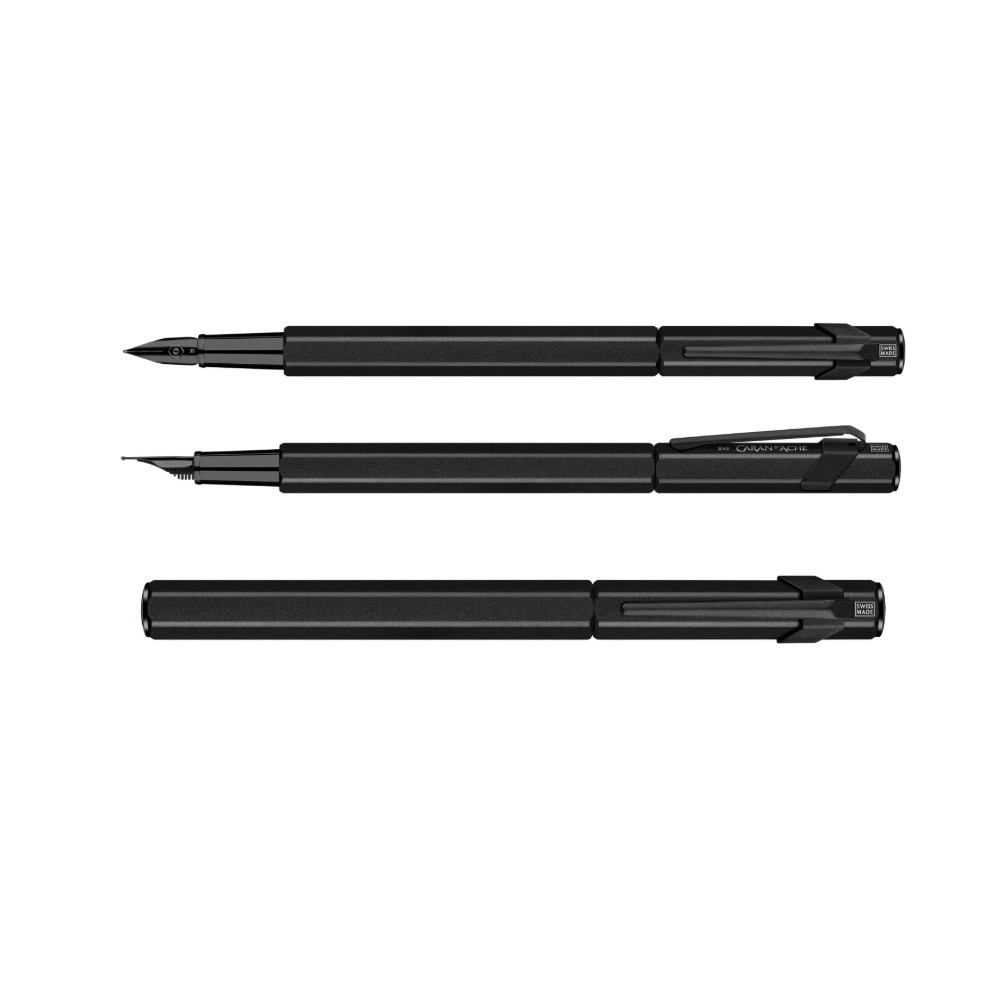 Pióro wieczne 849 z etui - Caran d'Ache - Black Code F