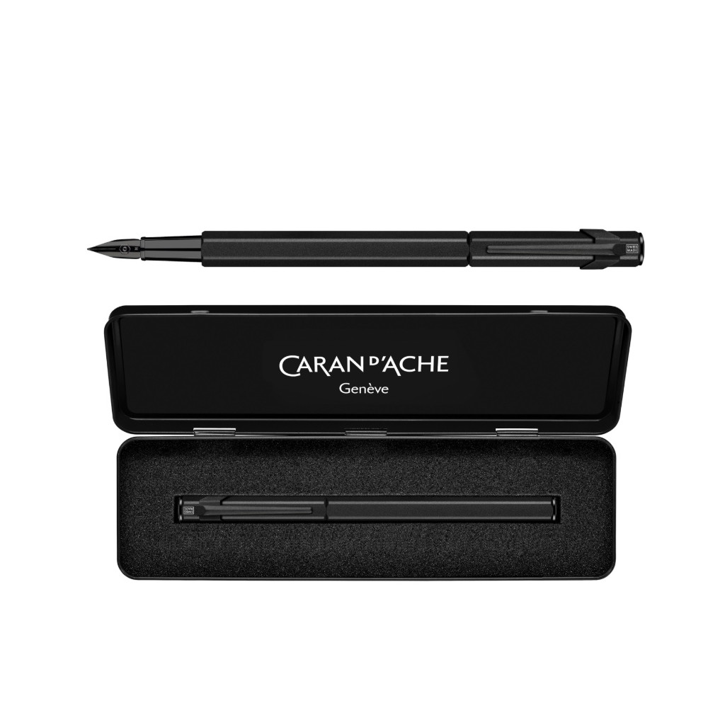 Pióro wieczne 849 z etui - Caran d'Ache - Black Code M