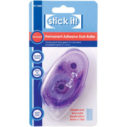 Permanent Adhesive Dots Roller - Stick It! - 8 mm x 10 m