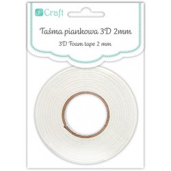 3D Foam Tape - DpCraft - self-adhesive, 0,5 cm x 2,2 m
