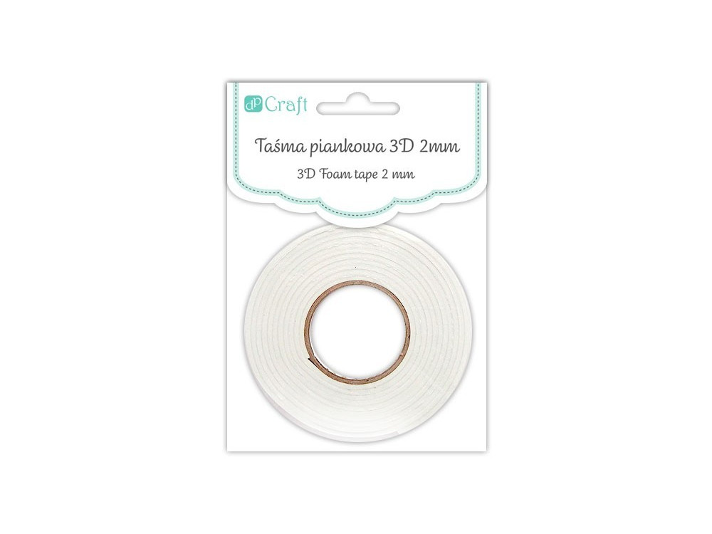 3D Foam Tape - DpCraft - self-adhesive, 0,5 cm x 2,2 m