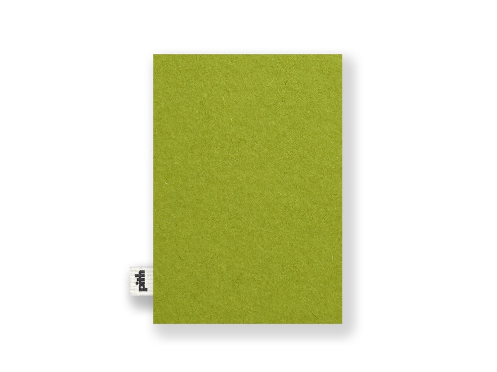 Plain Kabosu sketchbook 10,5 x 15 cm - pith - Chartreuse