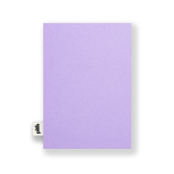 Plain Kabosu sketchbook 10,5 x 15 cm - pith - Lavender