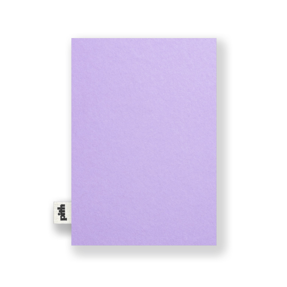 Plain Kabosu sketchbook 10,5 x 15 cm - pith - Lavender