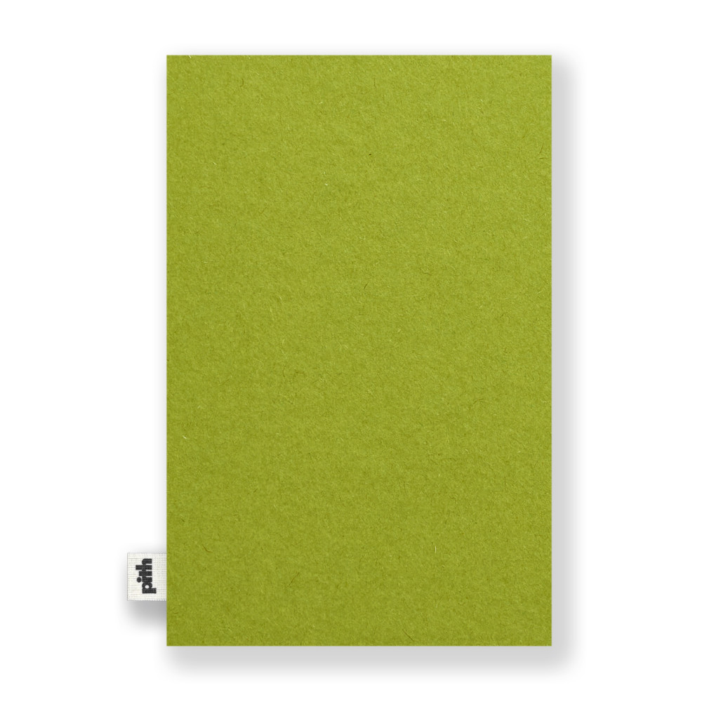 Notatnik w kropki Yuzu 12,9 x 19,8 cm - pith - Chartreuse