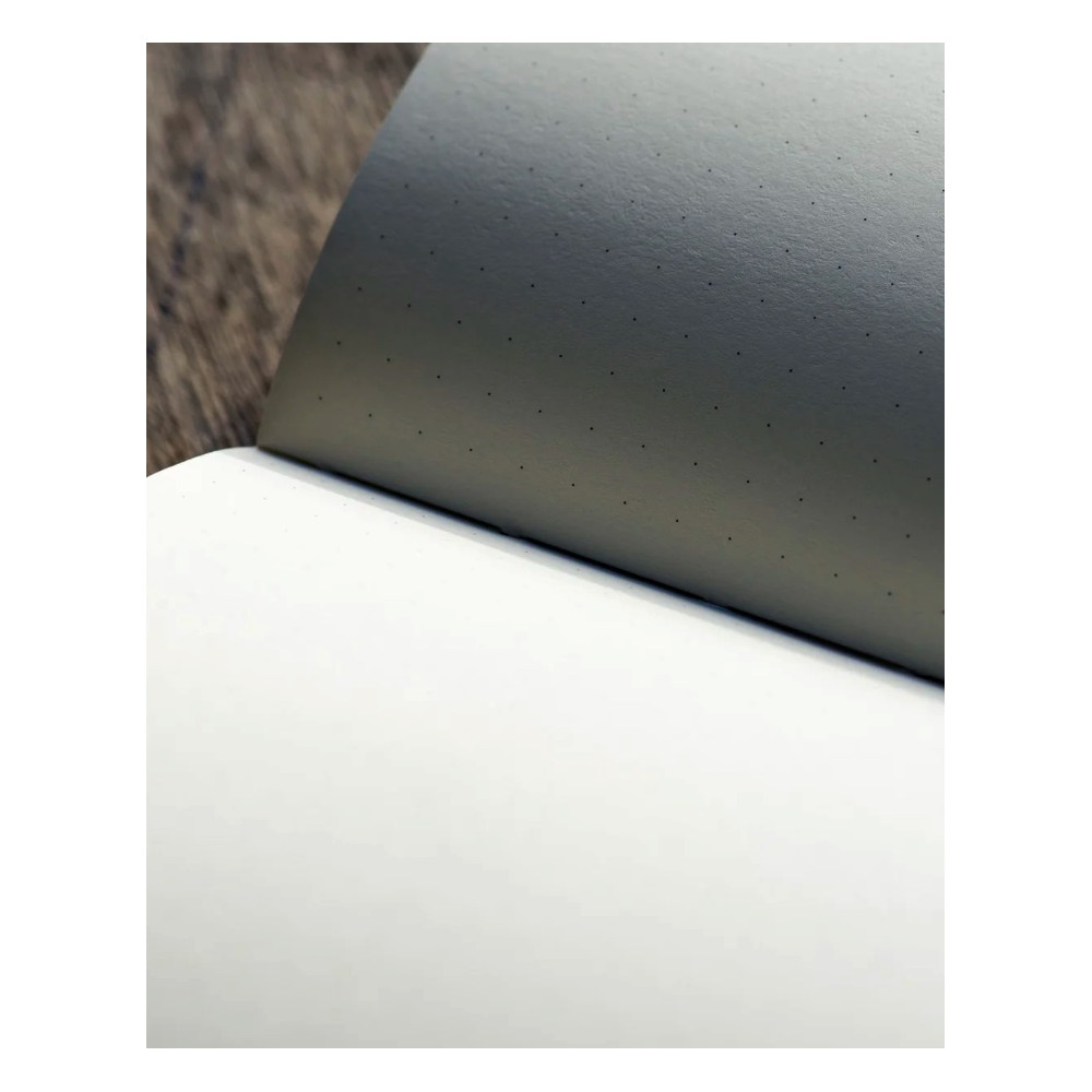 Dotted Yuzu notebook 12,9 x 19,8 cm - pith - Chalk