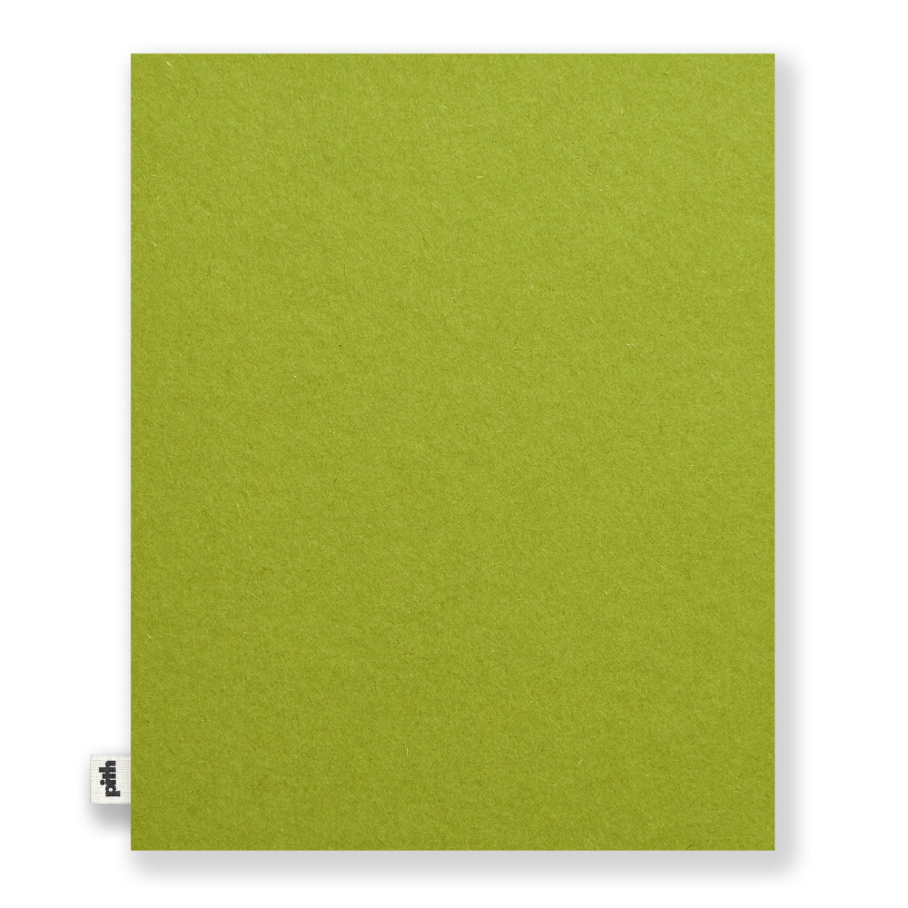 Dotted Pomelo notebook 21 x 26 cm - pith - Chartreuse
