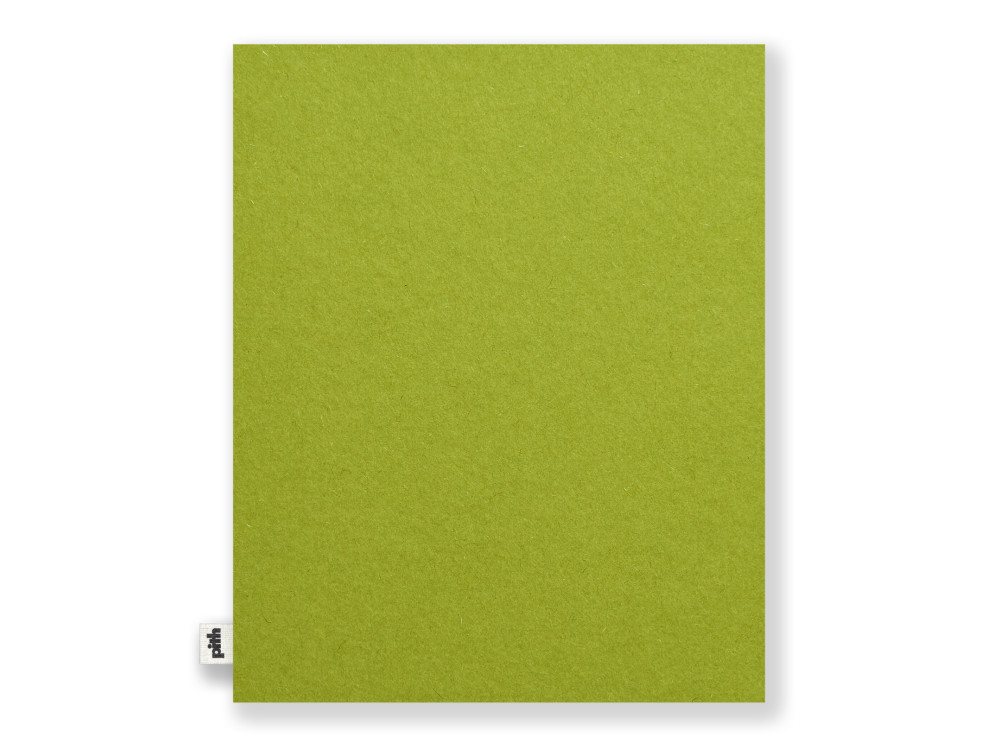 Dotted Pomelo notebook 21 x 26 cm - pith - Chartreuse