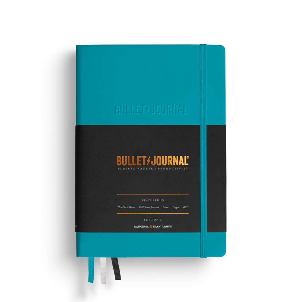 Dotted Bullet Journal Notebook Edition 2 A5 - Leuchtturm1917 - Turquoise