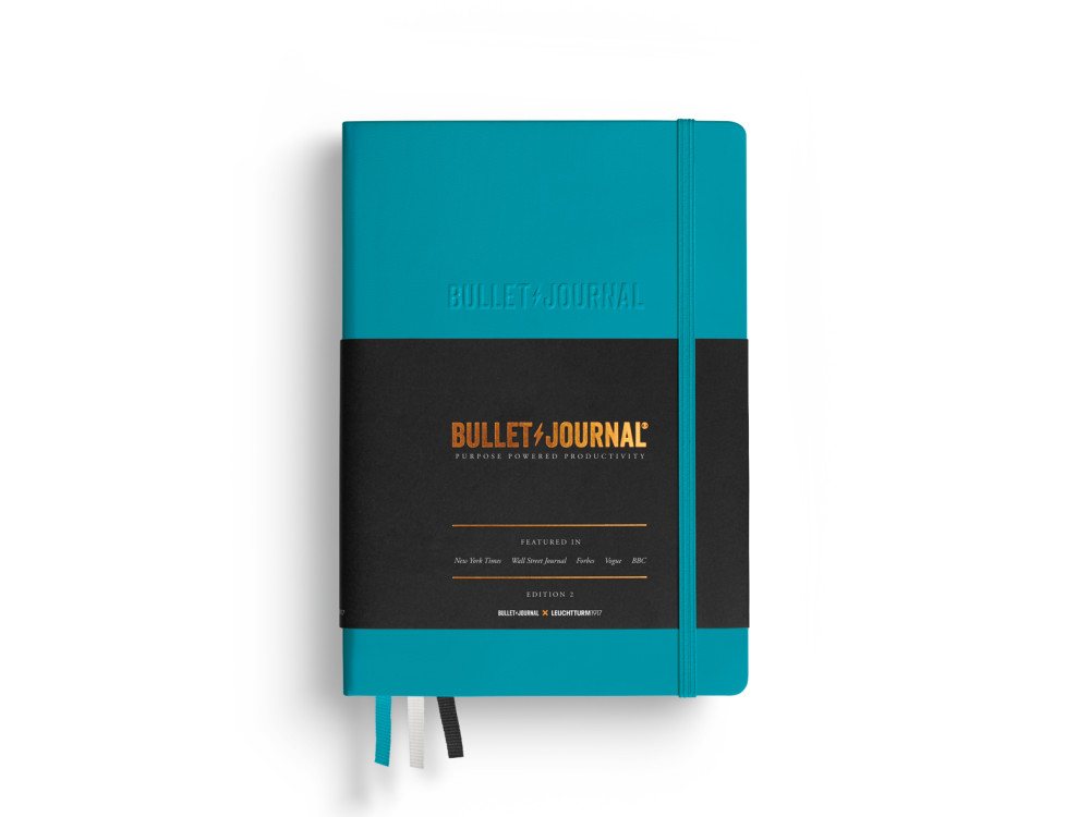 Dotted Bullet Journal Notebook Edition 2 A5 - Leuchtturm1917 - Turquoise