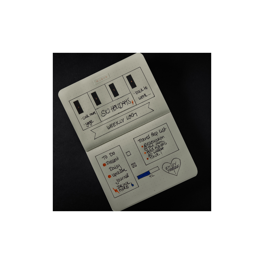 Zestaw notatników w kropki Bullet Journal 10,5 cm x 14,5 cm - Leuchtturm1917 - Turquoise 3 szt.