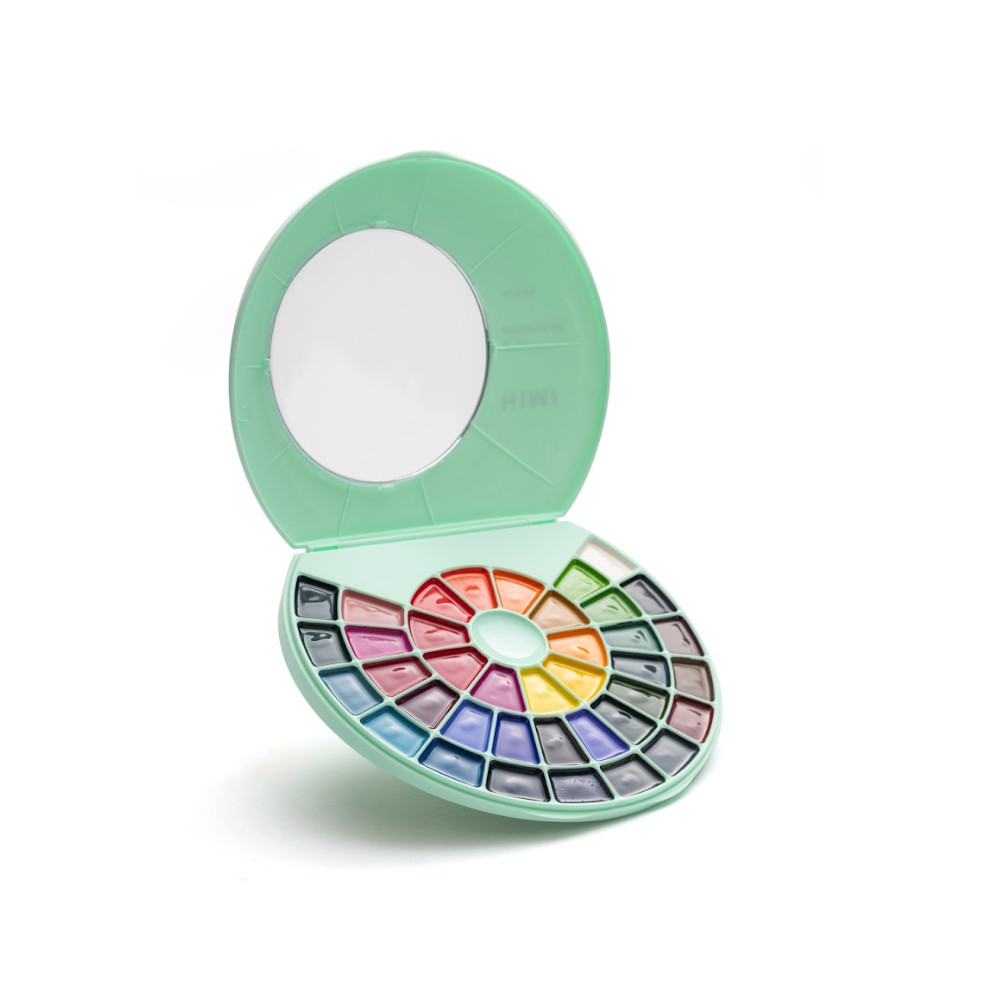 Zestaw akwareli Semi-Moist - HIMI - 38 szt.