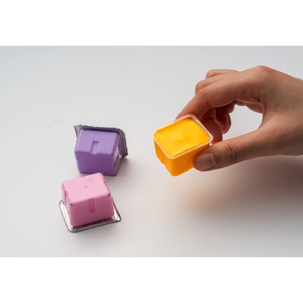 Zestaw gwaszy Jelly Cup Pink - HIMI - 18 szt.