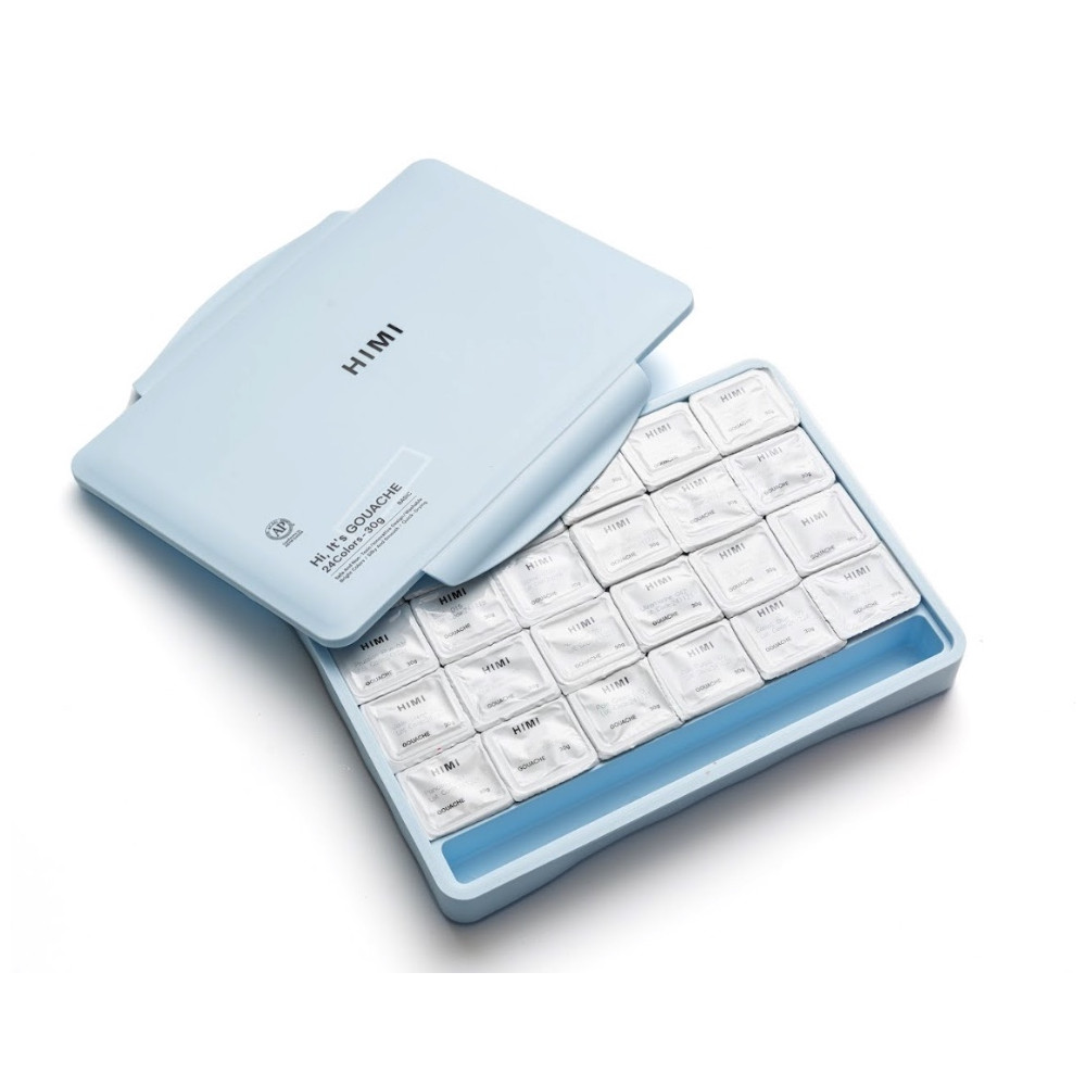 Zestaw gwaszy Jelly Cup Basic - HIMI - 24 szt. x 30 g