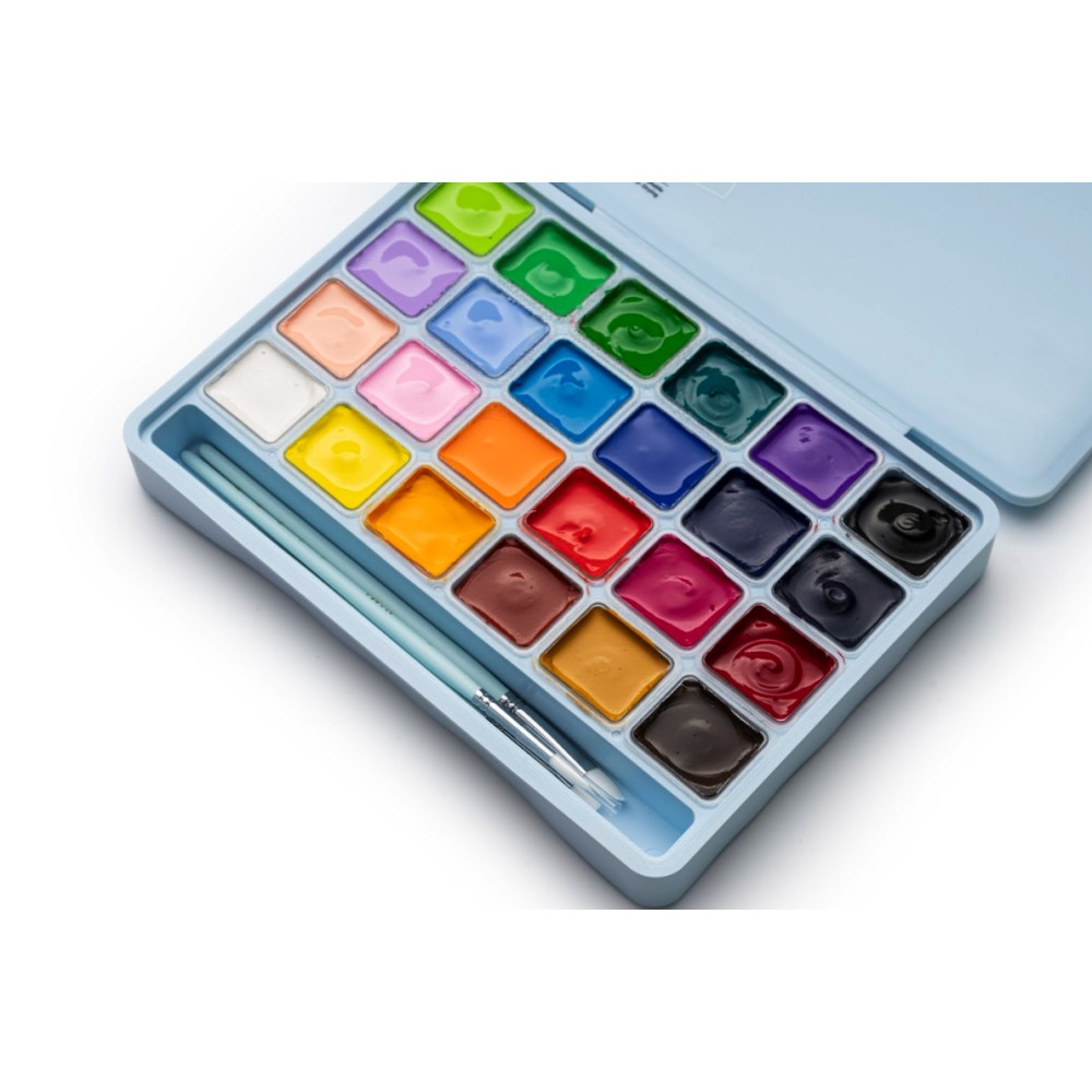 Set of Jelly Cup Gouache Basic - HIMI - 24 pcs. x 30 g