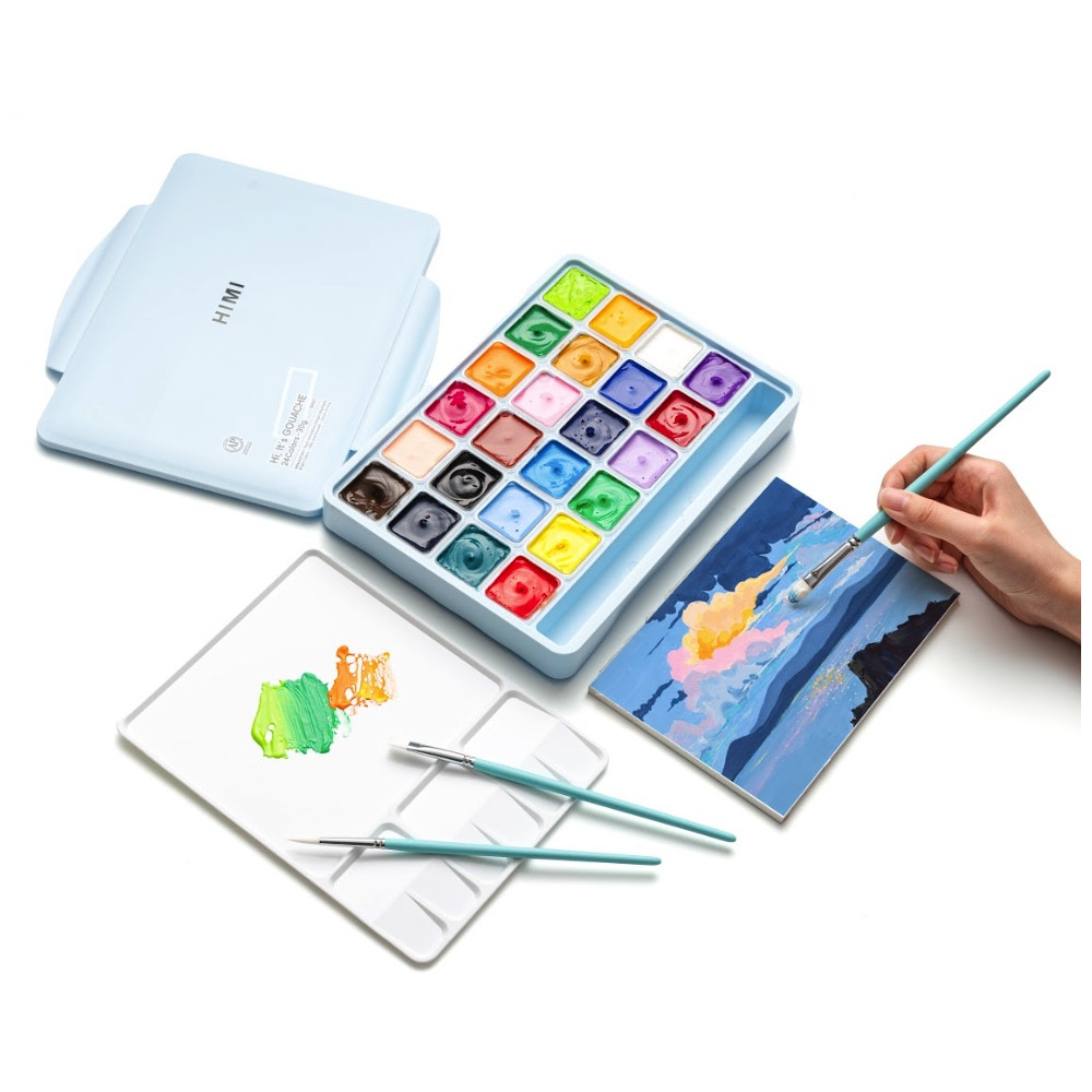 Set of synthetic Little Bird brushes - HIMI - 5 pcs.