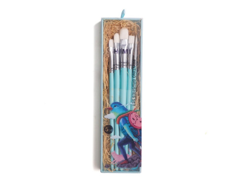 Set of synthetic Little Bird brushes - HIMI - 5 pcs.