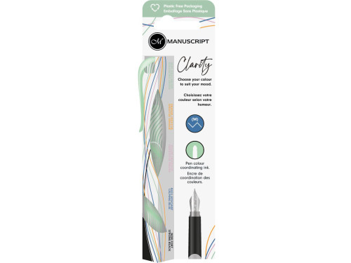 Clarity fountain pen - Manuscript - Green M