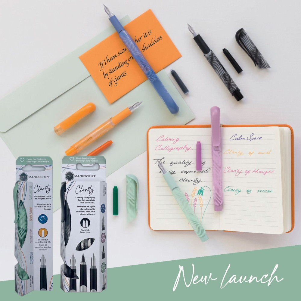 Clarity fountain pen - Manuscript - Green M