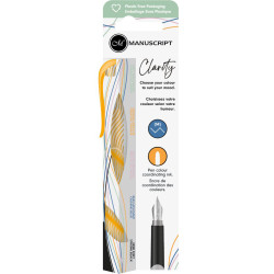 Clarity fountain pen - Manuscript - Orange M