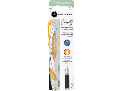 Clarity fountain pen - Manuscript - Orange M