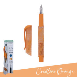Clarity fountain pen - Manuscript - Orange M