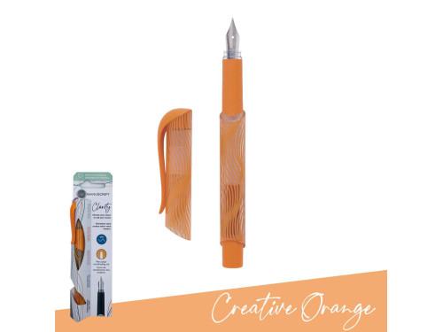 Clarity fountain pen - Manuscript - Orange M