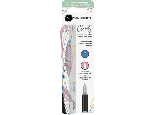 Clarity fountain pen - Manuscript - Mauve M