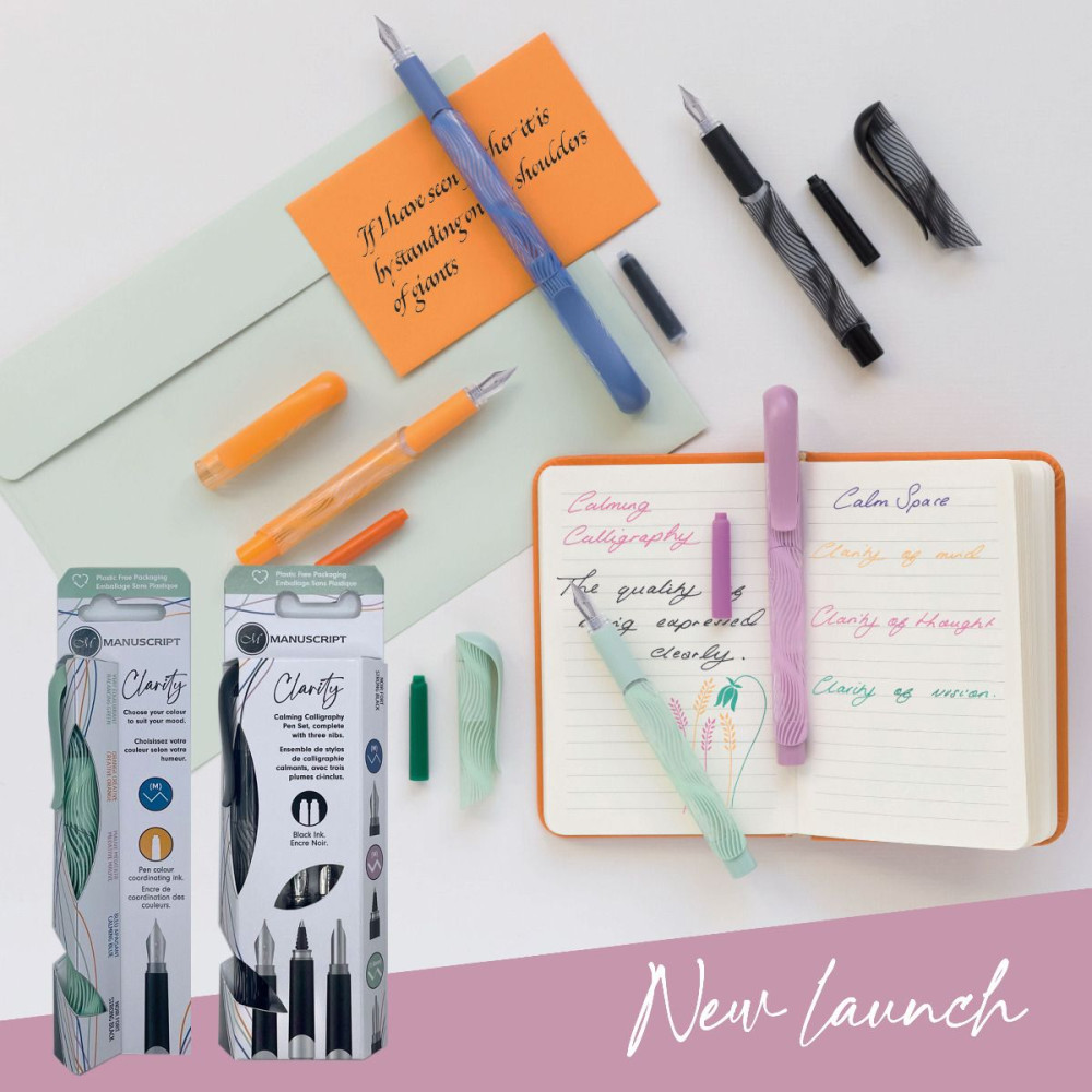 Clarity fountain pen - Manuscript - Mauve M