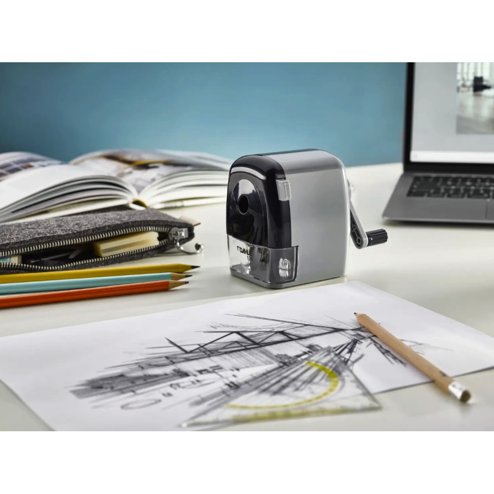 Manual sharpener 133 8 mm - Dahle - Grey & Black