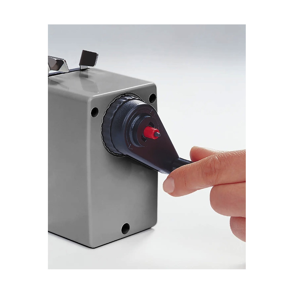 Temperówka na korbkę 155 8-12 mm - Dahle - Smart Grey