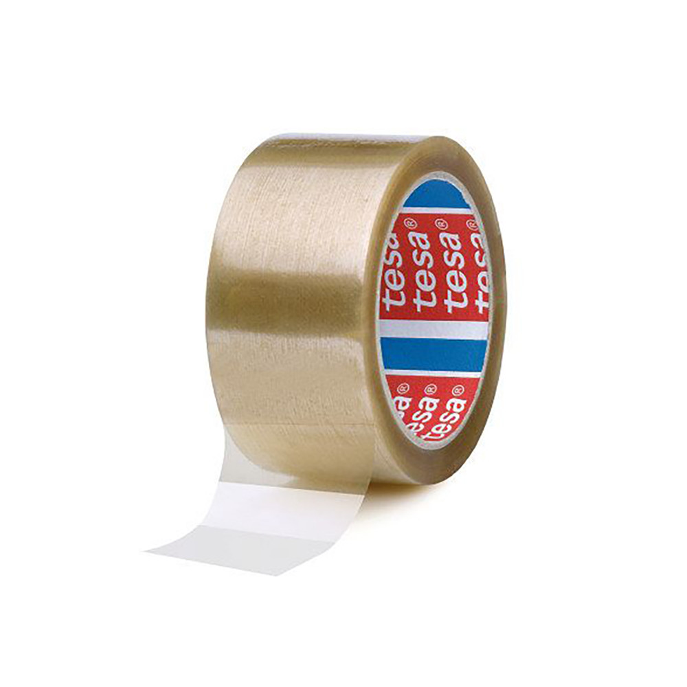 Taśma pakowa Solvent 48 mm x 66 m - Tesa - transparentna