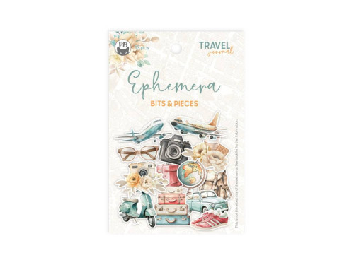 Zestaw elementów Bits & Pieces - Piątek Trzynastego - Travel Journal 13 szt.