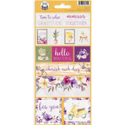 Set of stickers 10,5 x 23 cm - Piątek Trzynastego - Time to relax 02