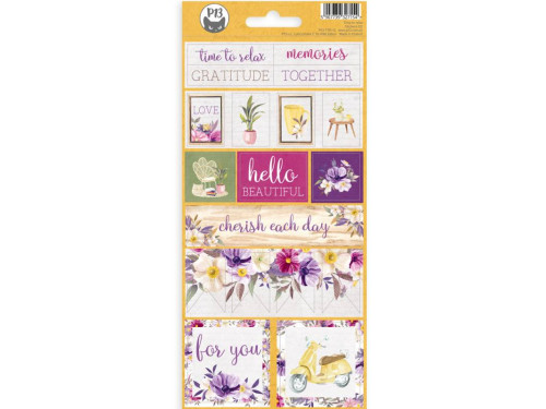 Set of stickers 10,5 x 23 cm - Piątek Trzynastego - Time to relax 02