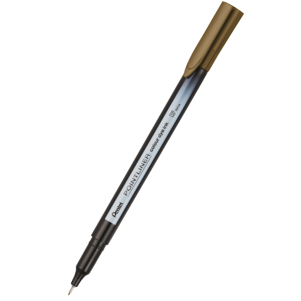 Pointliner Colour fineliner 0,4 mm - Pentel - brown