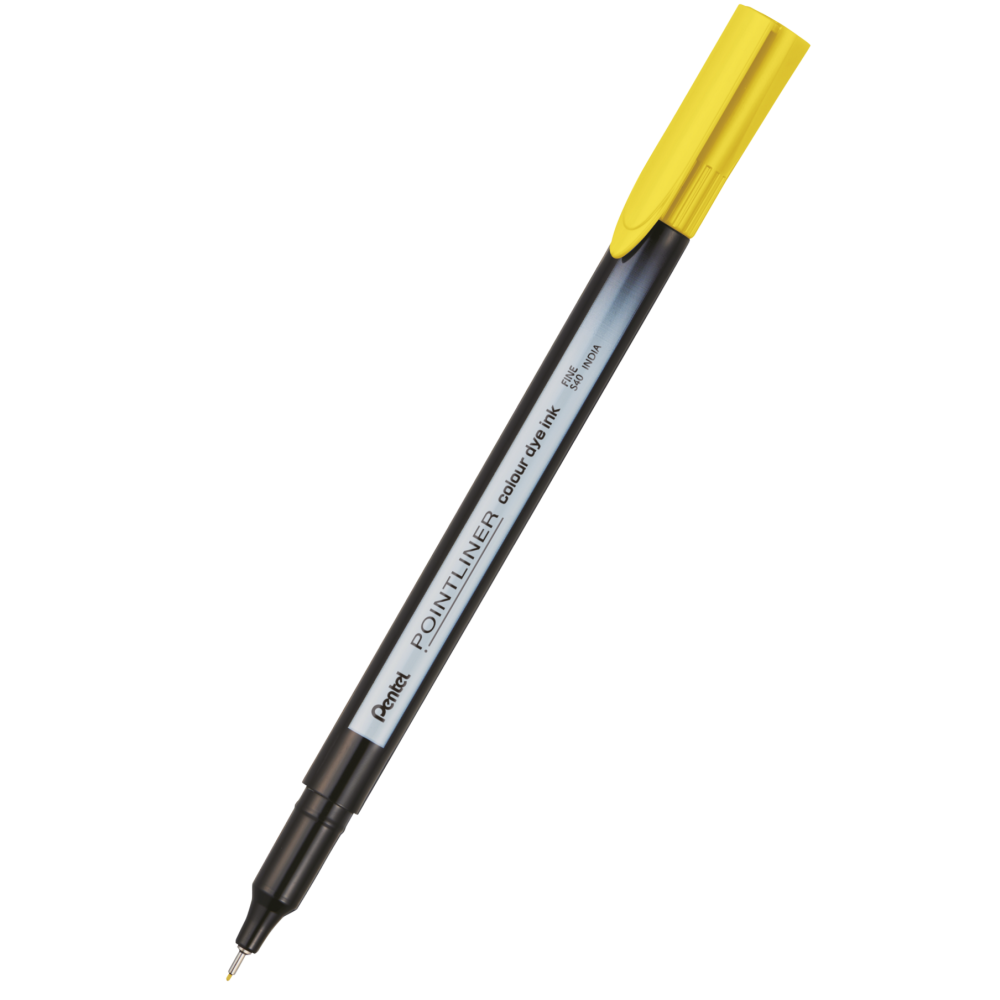 Pointliner Colour fineliner 0,4 mm - Pentel - yellow