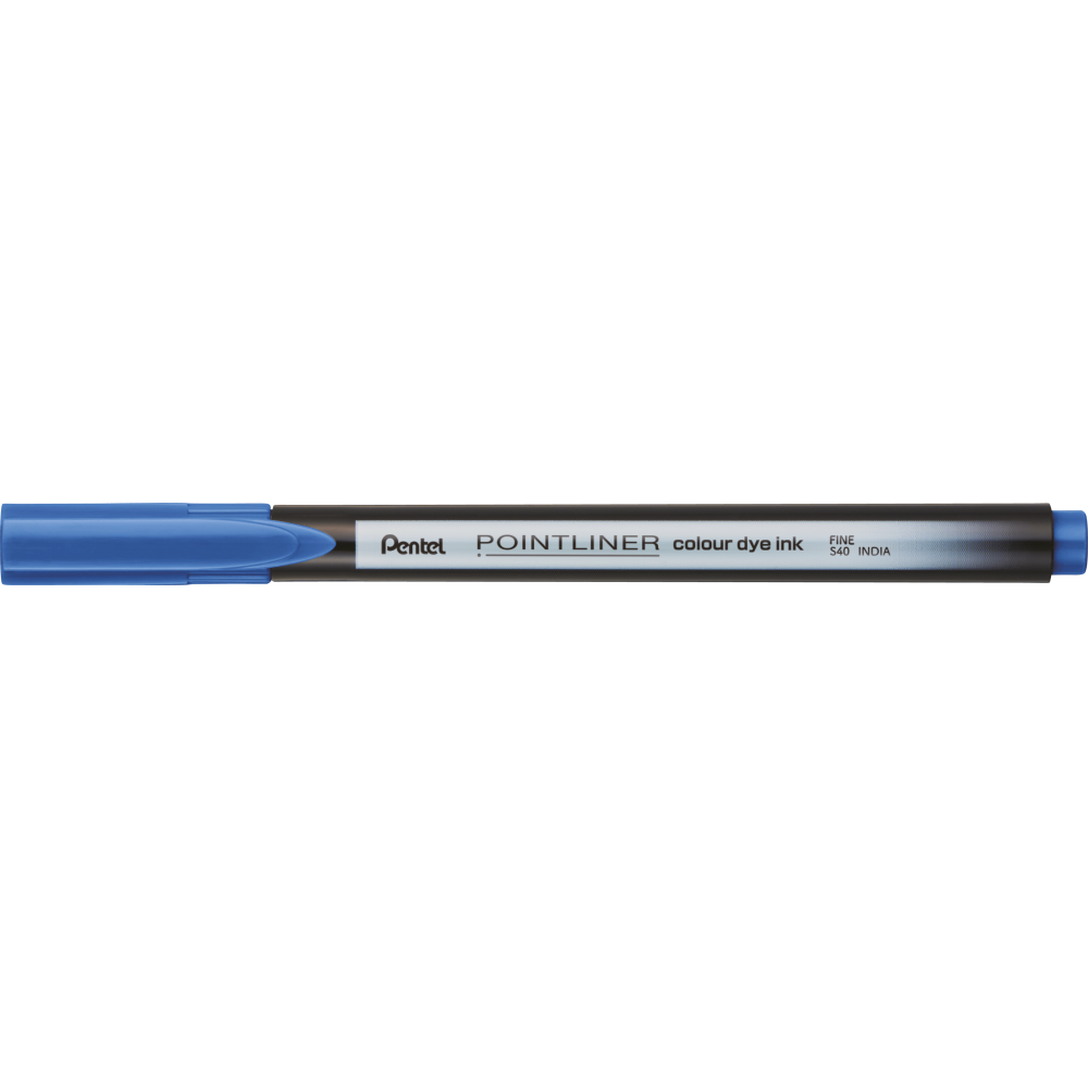 Cienkopis Pointliner Colour 0,4 mm - Pentel - błękitny