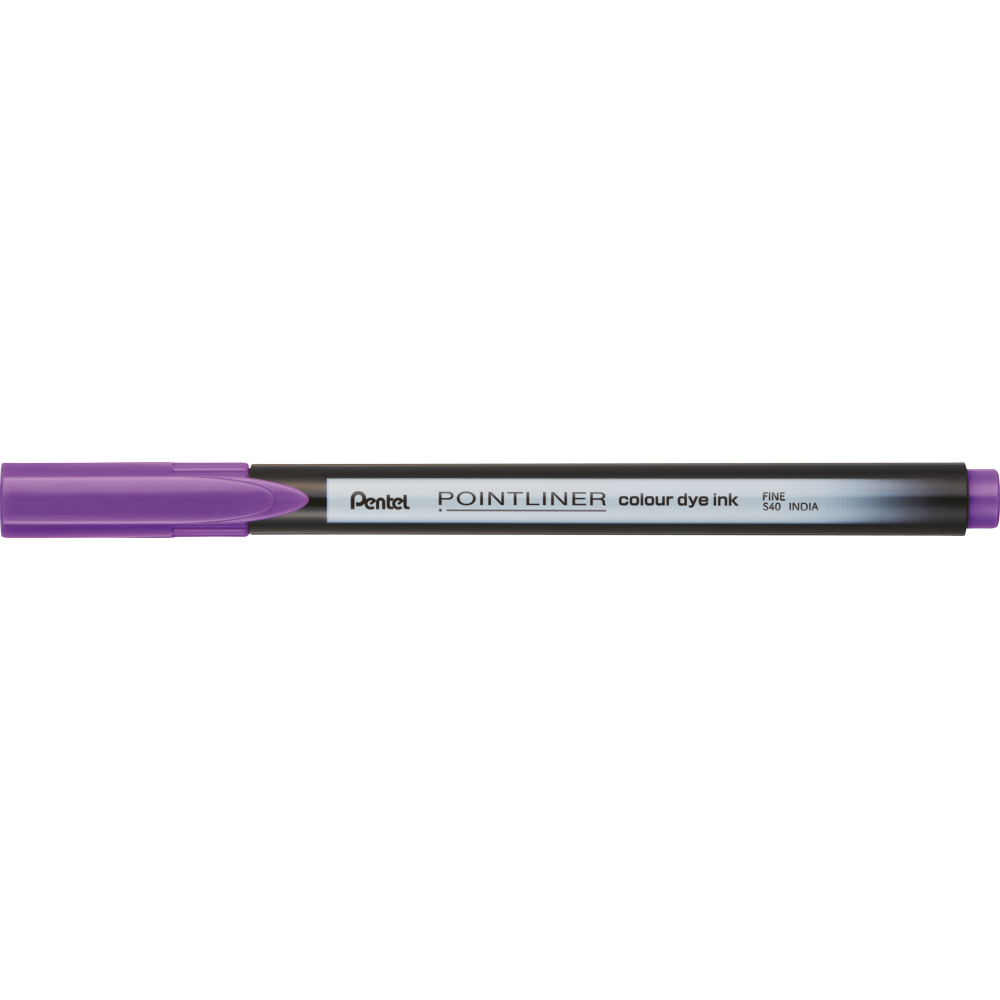 Cienkopis Pointliner Colour 0,4 mm - Pentel - liliowy
