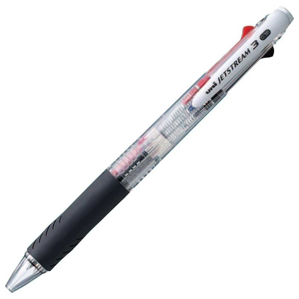 Jetstream SXE3 multi-color ballpoint pen - Uni - transparent