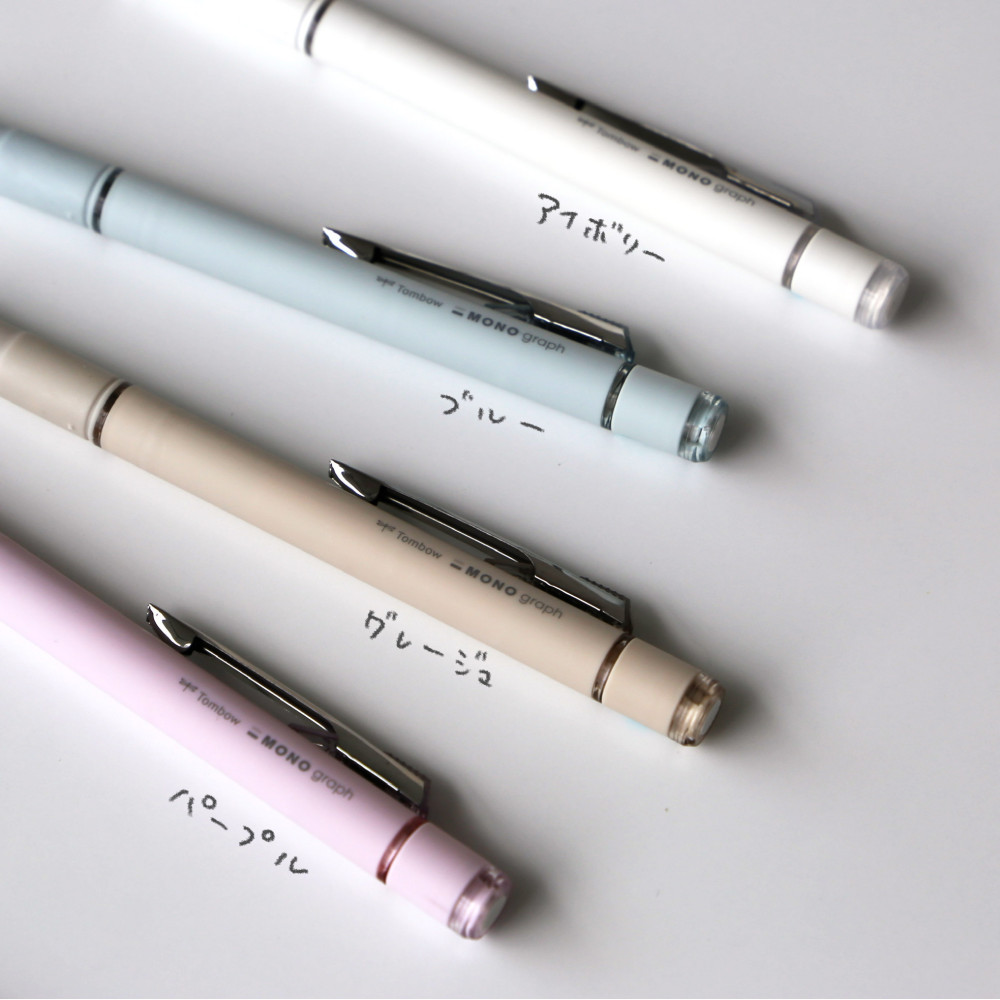 Ołówek automatyczny MONO Graph Grip 0,5 mm - Tombow - Blue