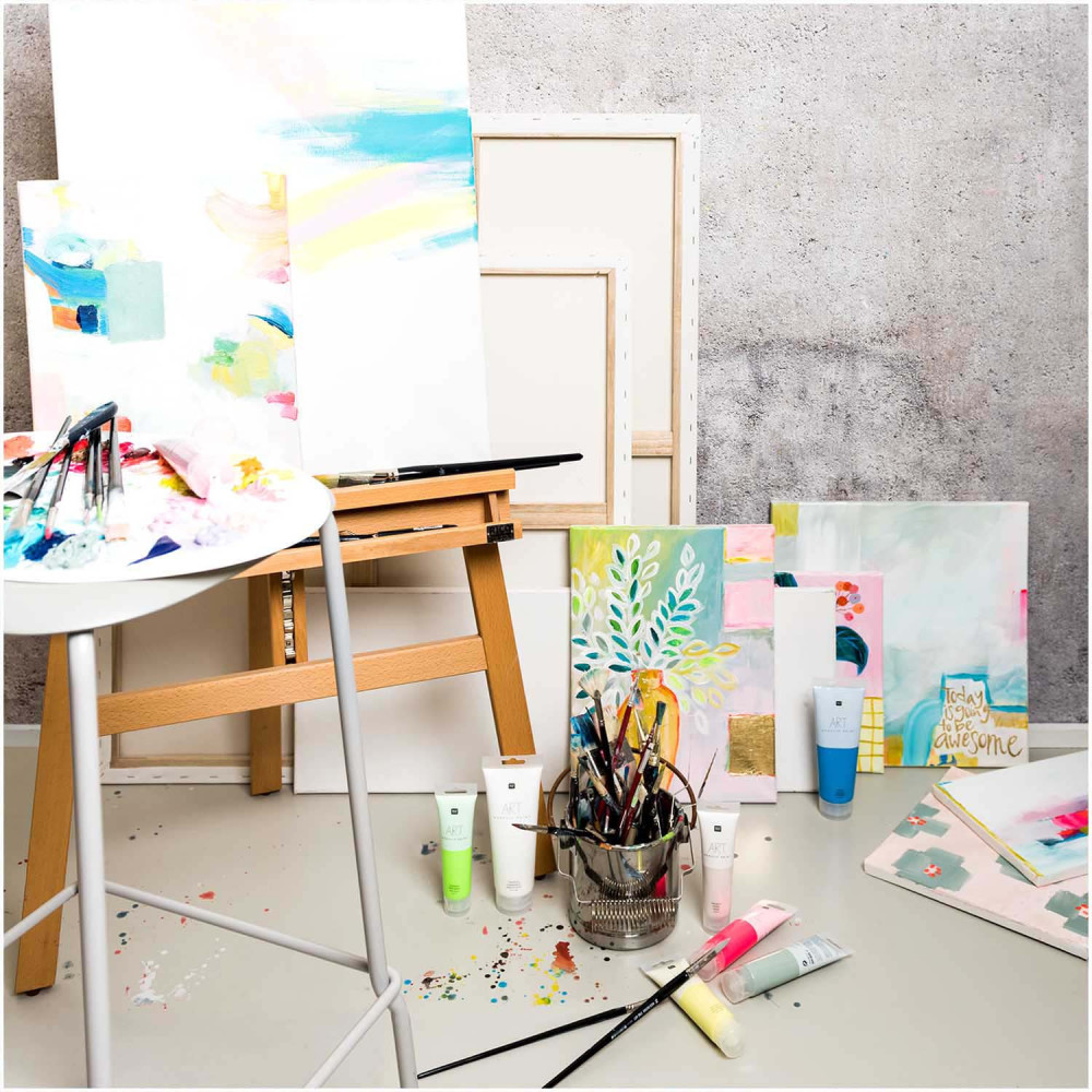 Set of acrylic paints Art Metallics - Rico Design - 4 x 12 ml