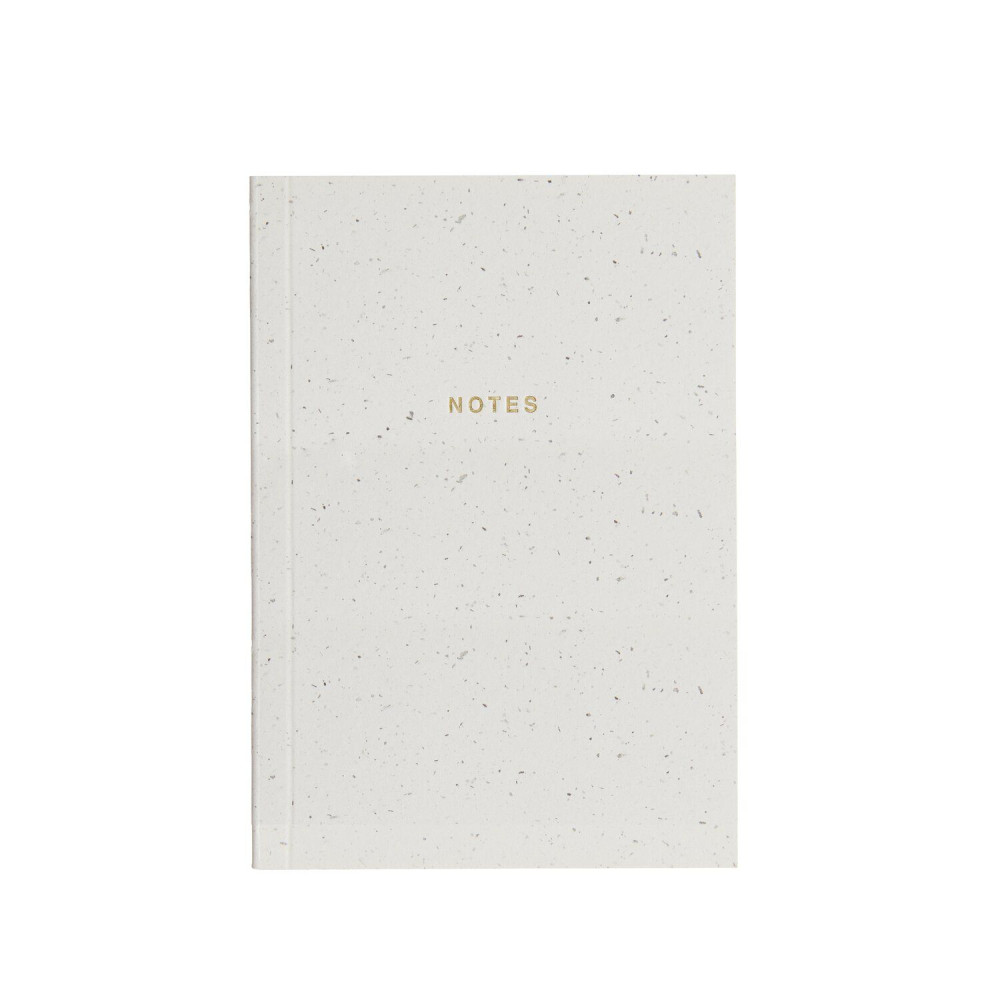 Plain notebook 9 x 12,8 cm - Paper Poetry - Off White softcover 100 g